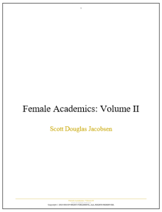 Female Academics - Volume II